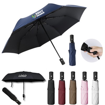 8 Ribs Automatic Umbrella for Rain and UV Sun Protection